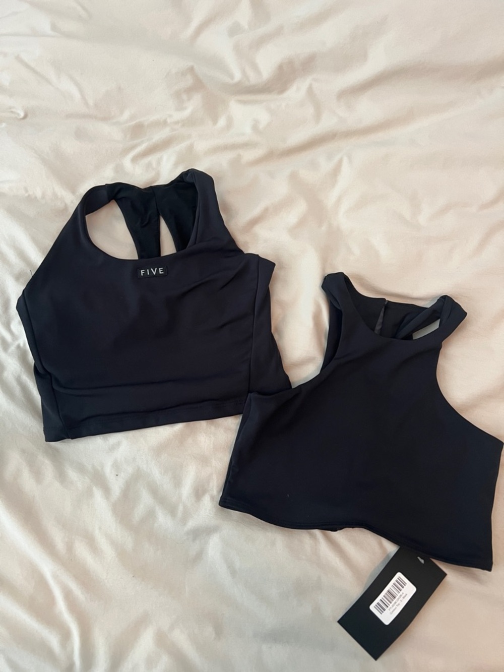 Black Five Real Tank & Countour Top (Set of 2)